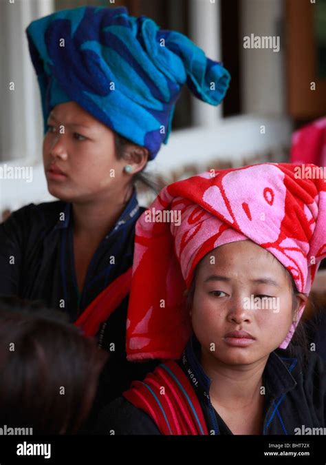Myanmar Burma Nyaungshwe Shan Women Portrait Tribal People Shan