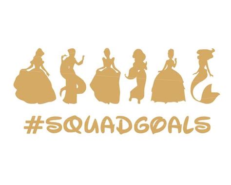 Download Squad Goals SVG svg files for cricut Disney svg files svg