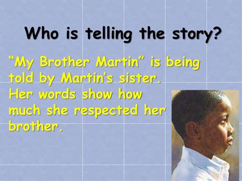 Ppt My Brother Martin Review Powerpoint Presentation Free Download