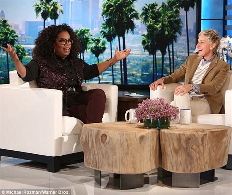 Ellen Degeneres Reveals She Was Proud When Oprah Winfrey Gave Her The Flu Daily Mail Online