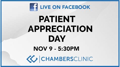 patient appreciation day live stream youtube