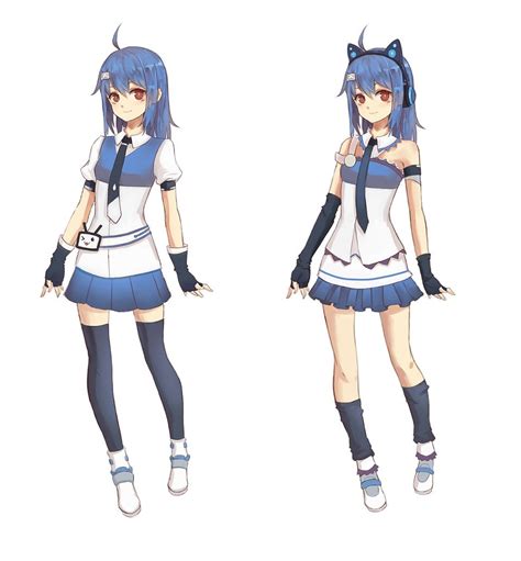 New ships, bilibili mascot characters 22 33 join azur lane as destroyers, they say it's a collaboration but can we really call it a collaboration when. Bili Girl 22 (x2) Bilibili Douga : animelegwear