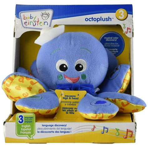 Octoplush Octopus Musical Baby Toy Developmental Soft Plush By Baby
