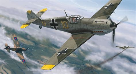 Messerschmitt Bf 109 Art Wallpaper Images And Photos