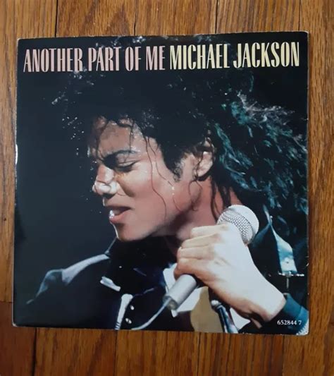 Michael Jackson Another Part Of Me Commercial Single Uk