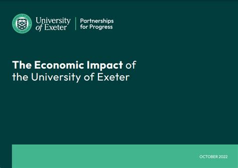 The Economic Impact Of The University Of Exeter Oxford Economics