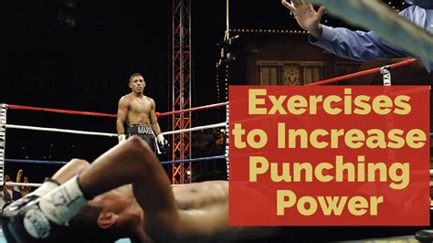 What Exercises Improve Punching Power