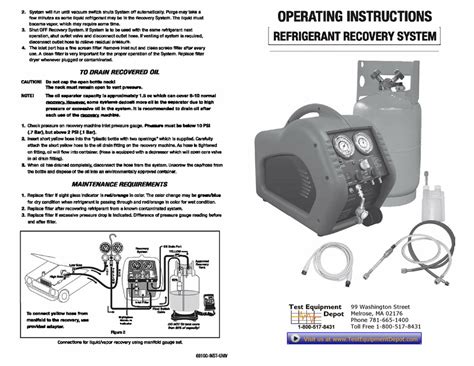 Mastercool 69100 Operating Instructions Pdf Download Manualslib