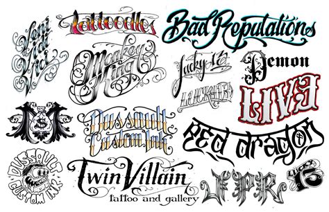 Tattoo Letter Fonts And Styles Herycorps