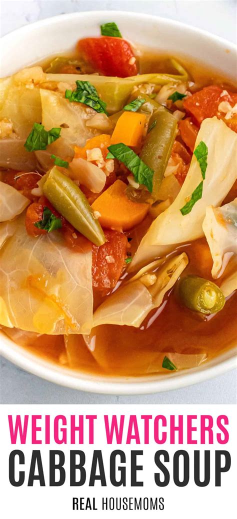 Weight Watchers Cabbage Soup ⋆ Real Housemoms