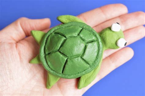 how to make a clay turtle easy turtle clay sculpture
