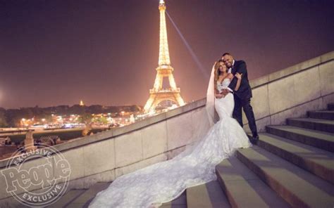 Adrienne Bailon Israel Haughton Paris Wedding Photo Video