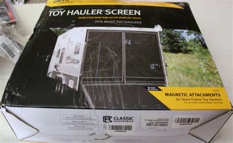 Find Classic Accessories Toy Hauler Screen For Steel Toy Haulers 79994