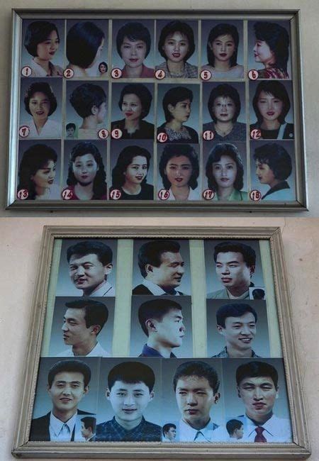 north korean haircuts the approved list credit ifeung north korea north korean north korea kim