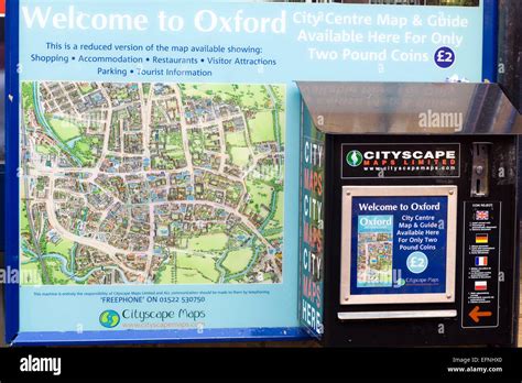 Loto Romano Nublado Oxford Tourist Map Viernes Alcanzar Arroz