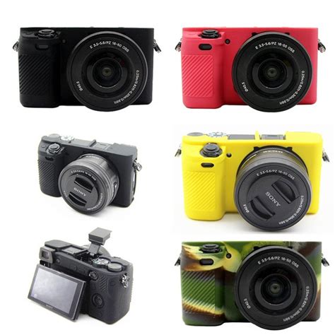 Have question about this product? For Sony A6400 Camera Soft Silicone Case Body Protective ...