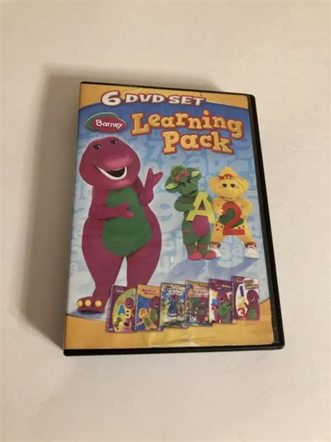 Barney Learning Pack Show Dvd Disc Set Picclick
