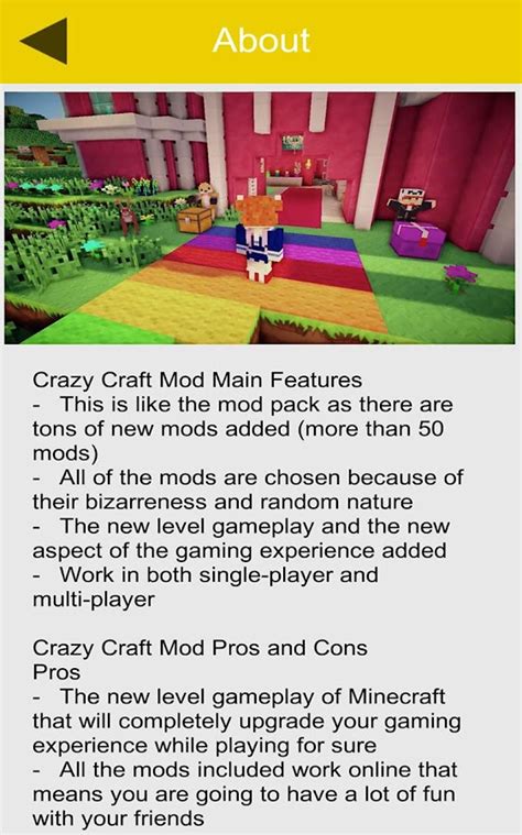 Crazy Craft Mod Ultimate 10 Full Version Android Game Apk Free