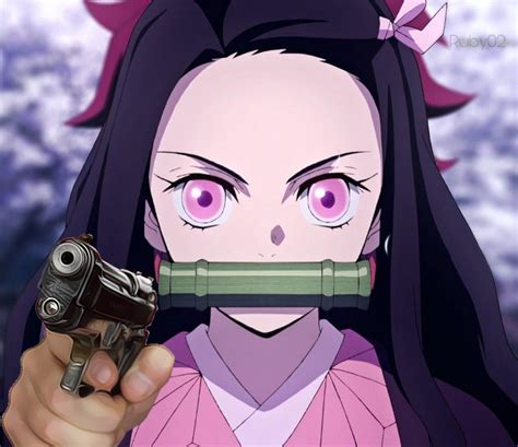 Anime Characters With Guns Meme