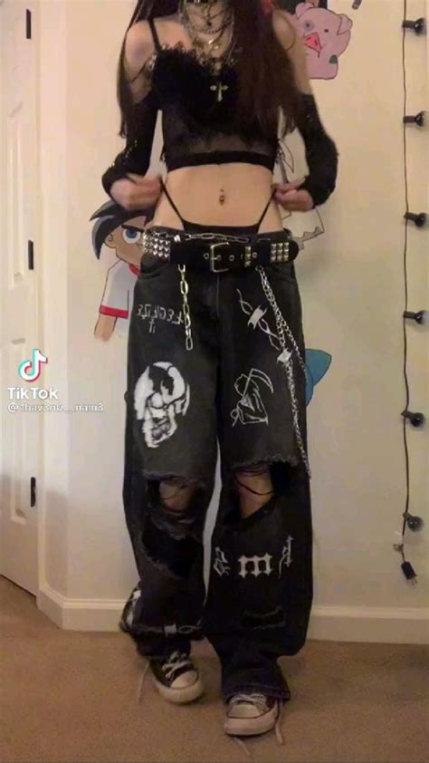 Alt Tik Tok Edgy Outfits Punk Style Outfits Cute Outfits