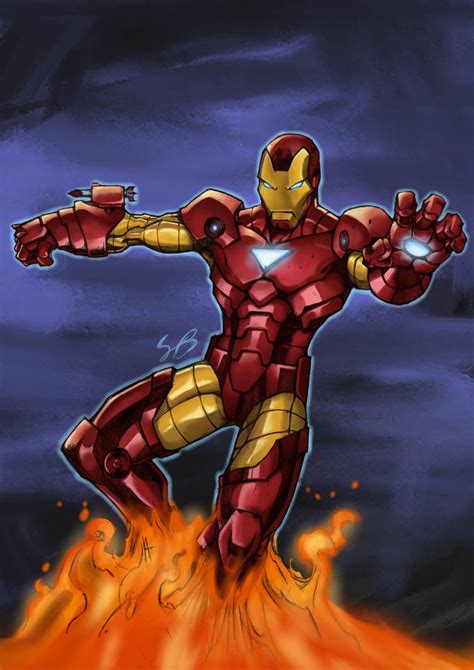 Invincible Iron Man By Ilbox On Deviantart