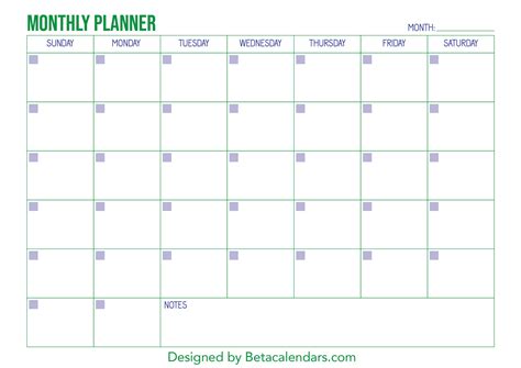 Blank Monthly Calendar Free Printable Calendar Printable Monthly Calendars Cassidy Duffy