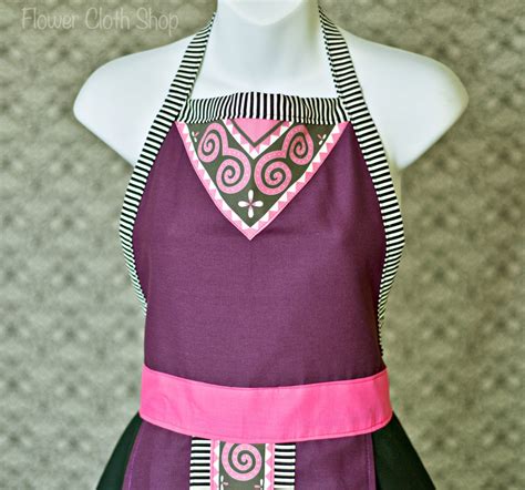 Plum and Pink with Black Apron Hmong Inspired | Etsy