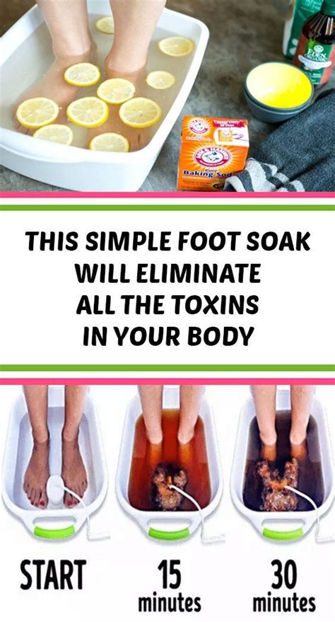 9 unutterable toxins in our diet that can affect our health ideas detox soak foot detox soak