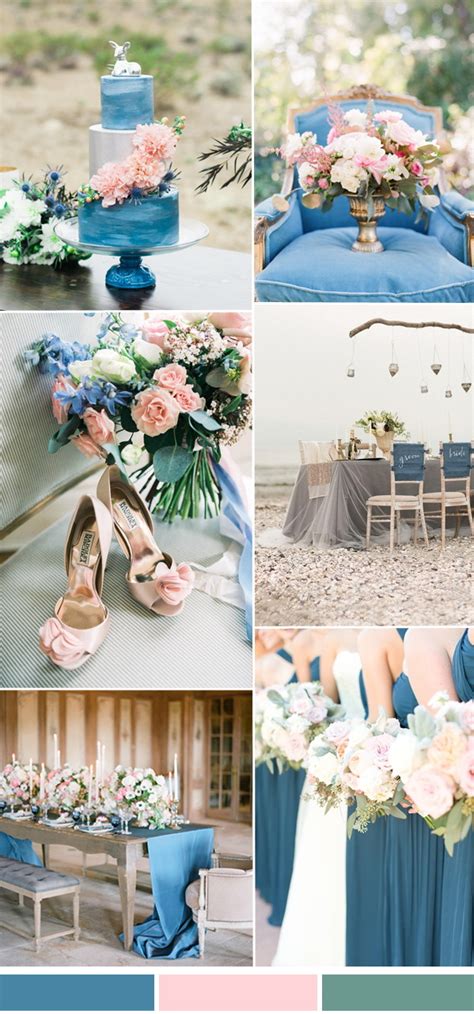 Springsummer Wedding Color Ideas 2017 From Pantone Niagara Stylish