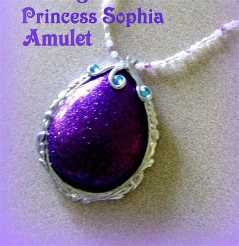 Sofia The First Amulet Of Avalor Necklace Replica Prop Etsy