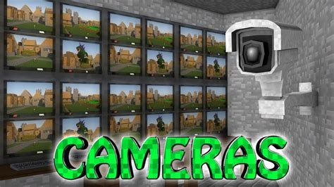 Minecraft Security Camera Mod Showcase Security Cameras Base