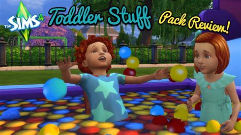 The Sims 4 Toddler Stuff Pack Review Cas And Buildbuy Youtube