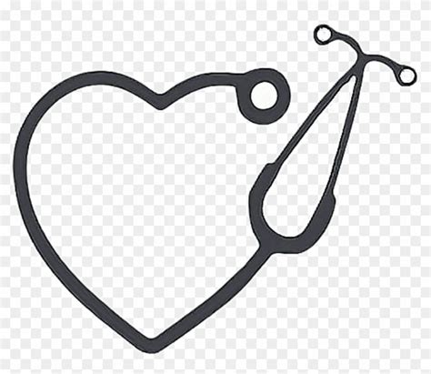 Stethoscope Heart Nursing Nurse Freetoedit Heart Stethoscope Clip Art