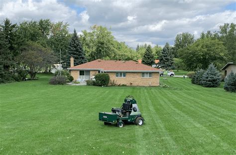 Aeration and overseeding are fall services that go hand in hand to replenish the health and thickness of an ornamental lawn. Time For Aeration & Overseeding | ExperiGreen