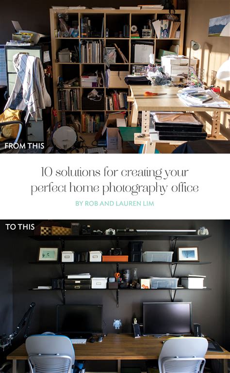 10 Solutions For Creating Your Perfect Home Photography Office