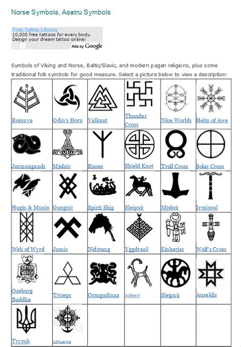 Viking Symbols Home Norse Symbols Gallery Also Try Símbolos