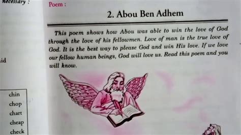 English Class8th Poem 2 Abou Ben Adhem Full Explanation In Hindi Youtube