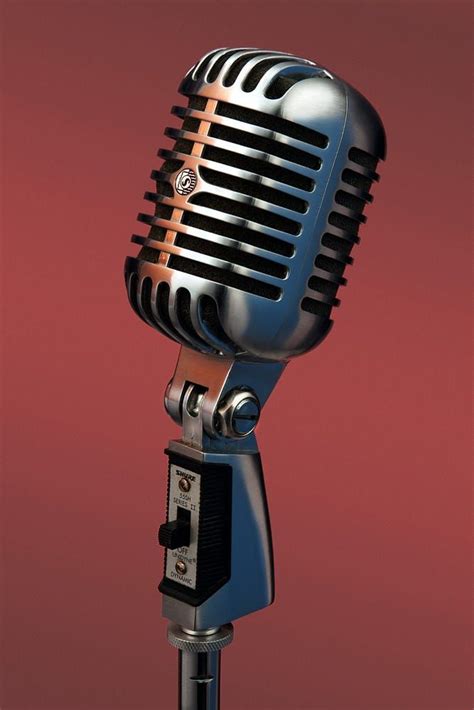 Vintage Mic By Caio Soares On 500px A Vintage Shure 55 Sh Series Ii