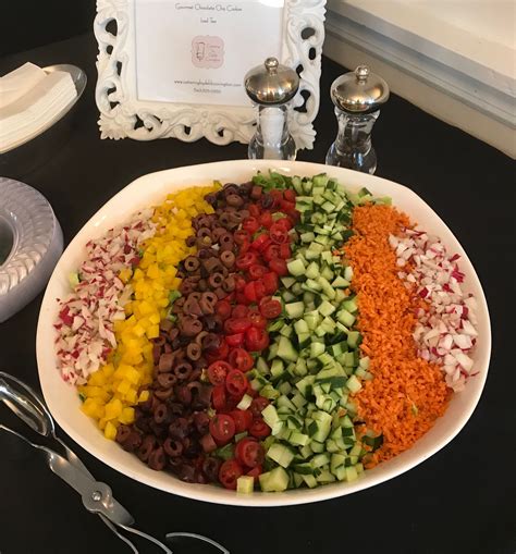 Gourmet Chopped Salad Catering By Debbi Covington Beaufort Sc