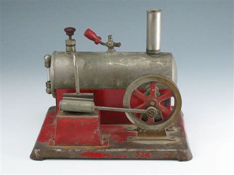 Antique Vintage Model B43 Toy Steam Engine Empco Mechanical Metal Ware