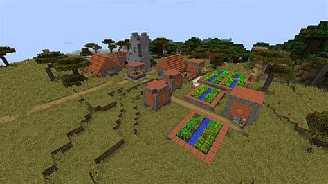 The Best Minecraft Seeds With Villages 1 10 Update Slide 3 Minecraft