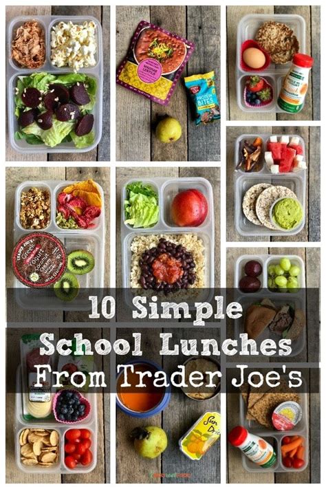 Yogurt tubes are a really neat delivery system for feeding yogurt to little kids. 10 Healthy Simple School Lunches from Trader Joe's | Easy ...