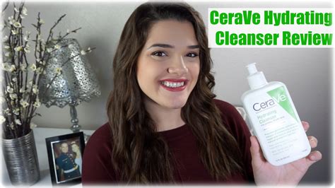 Cerave Hydrating Cleanser Review Youtube