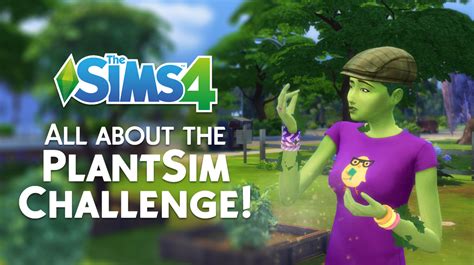The Sims 4 Plantsim Challenge Community Screenshots