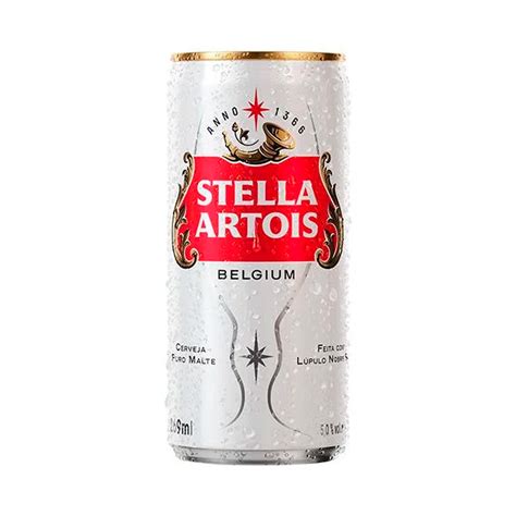 Cerveja Stella Artois Premium Lager 269ml Supermercados Pague Menos