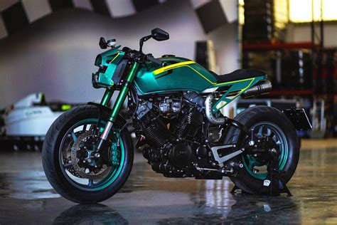 The Transformer Is A Heavily Customized Yamaha Virago Clad In Aston