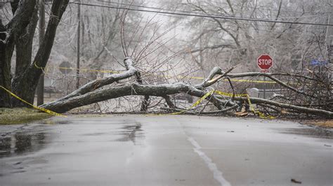 Brutal ice storm triggers mass outages and leaves thousands without