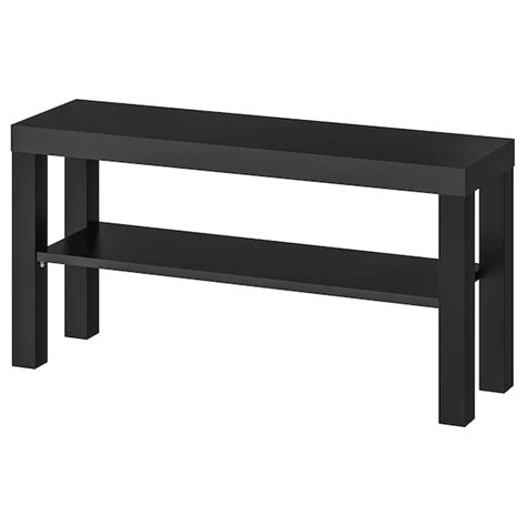Ikea lack tv bench that the opening at the back allows you to easily gather and organise all wires. LACK TV unit, black, 35 3/8x10 1/4x17 3/4" - IKEA