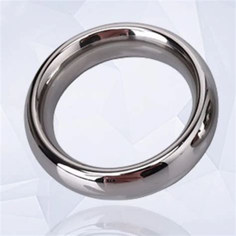 buy 40 45 50mm stainless steel penis delay training ring sex toy for men cock