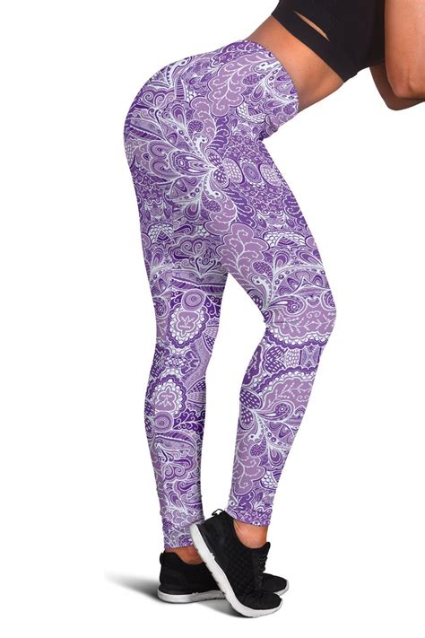 Womens Purple Leggings Ukg Pro